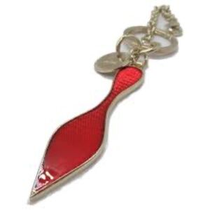 Christian Louboutin Red Sole metal keyring